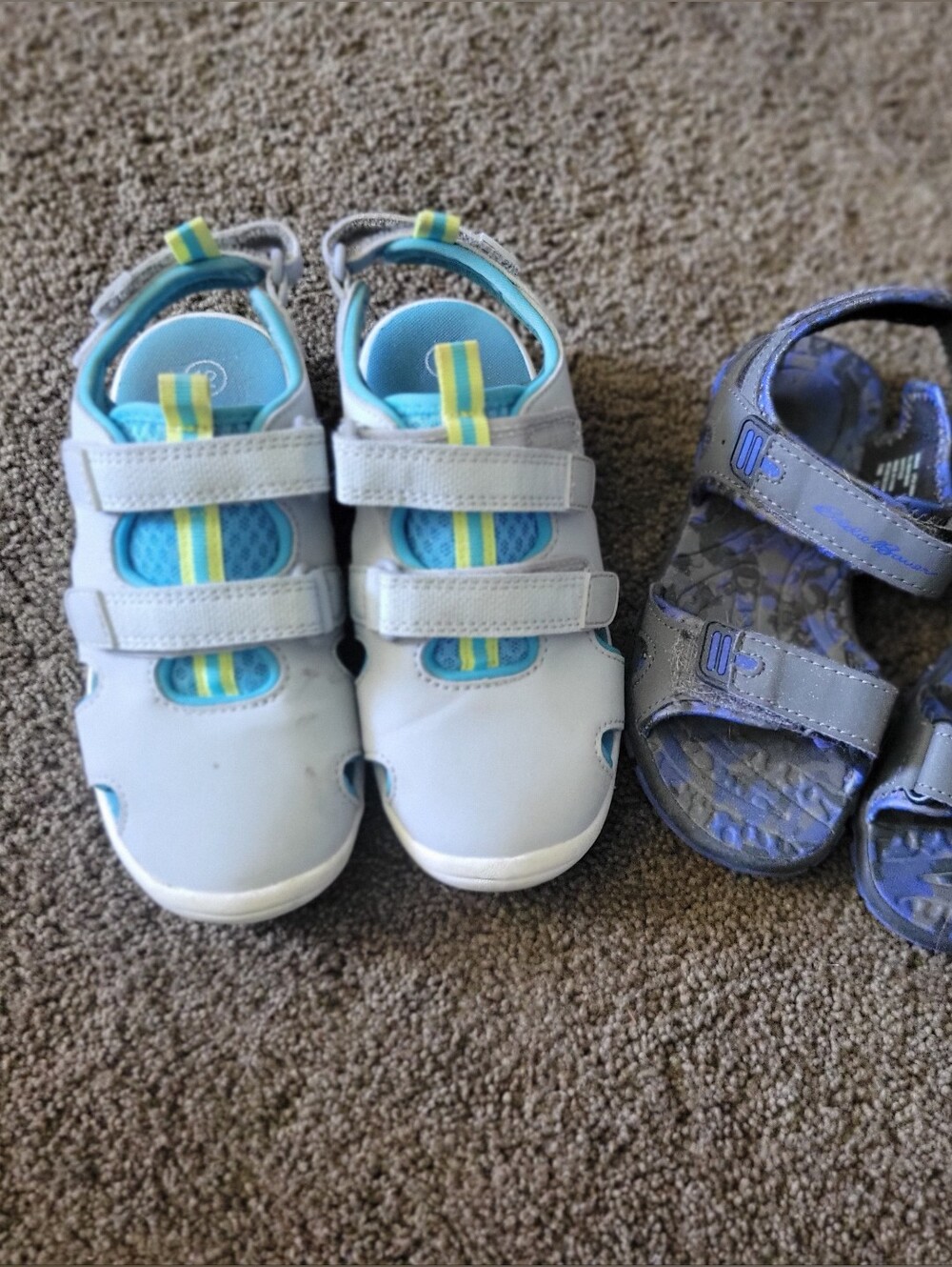 EUC Blue/Gray & Gray/Turquoise